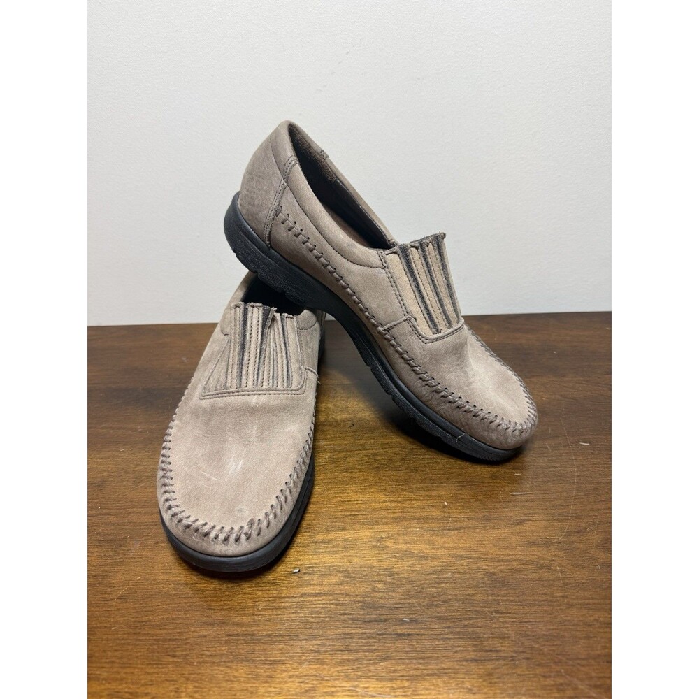 Dexter Walkmocs Brown Leather Moccasins Slip On Comfort Loafers Wm Sz 8M T462-16 - Picture 2 of 7